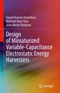 Design of Miniaturized Variable-Capacitance Electrostatic Energy Harvesters （2022）