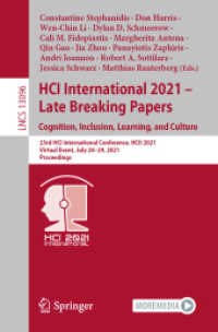 HCI International 2021 - Late Breaking Papers: Cognition, Inclusion, Learning, and Culture : 23rd HCI International Conference, HCII 2021, Virtual Event, July 24-29, 2021, Proceedings (Information Systems and Applications, incl. Internet/web, and Hci