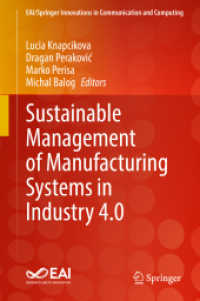 Sustainable Management of Manufacturing Systems in Industry 4.0 (Eai/springer Innovations in Communication and Computing)