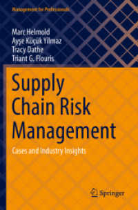 Supply Chain Risk Management : Cases and Industry Insights (Management for Professionals)