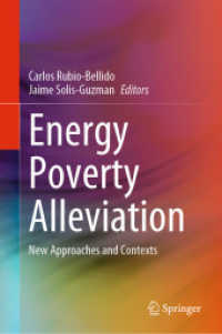 エネルギー貧困削減：新たなアプローチと背景<br>Energy Poverty Alleviation : New Approaches and Contexts