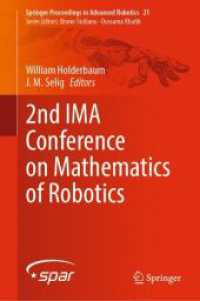 2nd IMA Conference on Mathematics of Robotics (Springer Proceedings in Advanced Robotics)