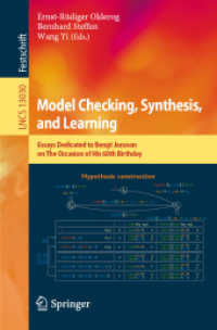 Model Checking, Synthesis, and Learning : Essays Dedicated to Bengt Jonsson on the Occasion of His 60th Birthday (Theoretical Computer Science and General Issues)