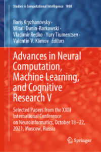 Advances in Neural Computation, Machine Learning, and Cognitive Research V : Selected Papers from the XXIII International Conference on Neuroinformatics, October 18-22, 2021, Moscow, Russia (Studies in Computational Intelligence)
