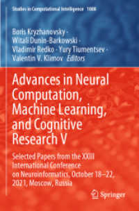 Advances in Neural Computation, Machine Learning, and Cognitive Research V : Selected Papers from the XXIII International Conference on Neuroinformatics, October 18-22, 2021, Moscow, Russia (Studies in Computational Intelligence)