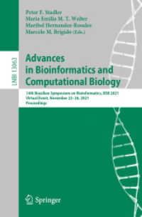 Advances in Bioinformatics and Computational Biology : 14th Brazilian Symposium on Bioinformatics, BSB 2021, Virtual Event, November 22-26, 2021, Proceedings (Lecture Notes in Bioinformatics)