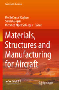 Materials, Structures and Manufacturing for Aircraft (Sustainable Aviation)