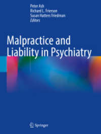 Malpractice and Liability in Psychiatry （2022）