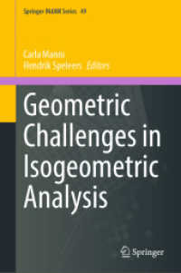 Geometric Challenges in Isogeometric Analysis (Springer Indam Series) （2022）