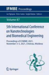 5th International Conference on Nanotechnologies and Biomedical Engineering : Proceedings of ICNBME-2021, November 3-5, 2021, Chisinau, Moldova (Ifmbe Proceedings)