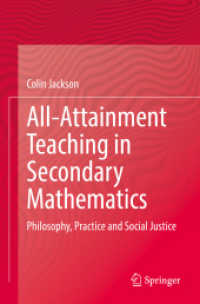 All-Attainment Teaching in Secondary Mathematics : Philosophy, Practice and Social Justice （2022）