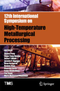 12th International Symposium on High-Temperature Metallurgical Processing (The Minerals, Metals & Materials Series)
