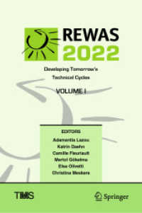 REWAS 2022: Developing Tomorrow's Technical Cycles (Volume I) (The Minerals, Metals & Materials Series)