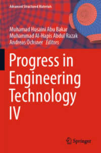 Progress in Engineering Technology IV (Advanced Structured Materials)