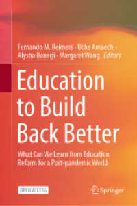Education to Build Back Better : What Can We Learn from Education Reform for a Post-pandemic World