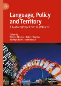 Language, Policy and Territory : A Festschrift for Colin H. Williams