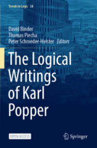 The Logical Writings of Karl Popper (Trends in Logic)