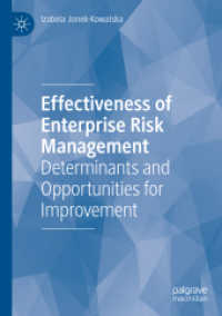 Effectiveness of Enterprise Risk Management : Determinants and Opportunities for Improvement