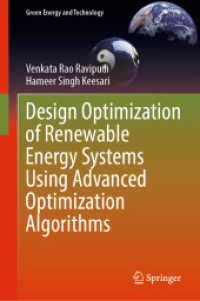 Design Optimization of Renewable Energy Systems Using Advanced Optimization Algorithms (Green Energy and Technology)