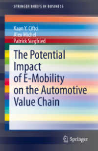 The Potential Impact of E-Mobility on the Automotive Value Chain (Springerbriefs in Business)