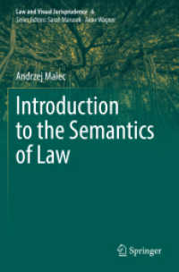 Introduction to the Semantics of Law (Law and Visual Jurisprudence)