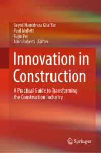 建設産業のためのイノベーション実践ガイド<br>Innovation in Construction : A Practical Guide to Transforming the Construction Industry