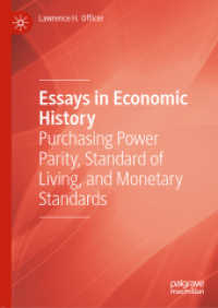 Essays in Economic History : Purchasing Power Parity, Standard of Living, and Monetary Standards （2022）