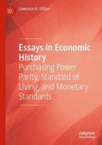 Essays in Economic History : Purchasing Power Parity, Standard of Living, and Monetary Standards