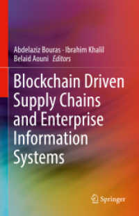 Blockchain Driven Supply Chains and Enterprise Information Systems （2023）