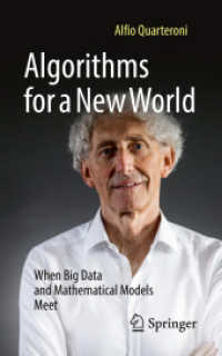 新たな世界を開くアルゴリズム：ビッグデータと数理モデルが出会う時<br>Algorithms for a New World : When Big Data and Mathematical Models Meet