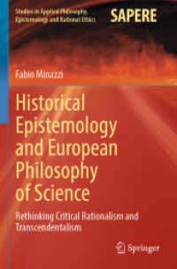 Historical Epistemology and European Philosophy of Science : Rethinking Critical Rationalism and Transcendentalism (Studies in Applied Philosophy, Epistemology and Rational Ethics)