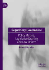 Regulatory Governance : Policy Making, Legislative Drafting and Law Reform