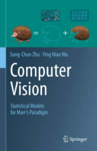 Computer Vision : Statistical Models for Marr's Paradigm