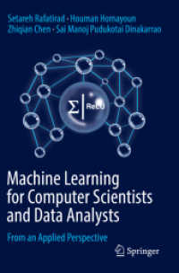 Machine Learning for Computer Scientists and Data Analysts : From an Applied Perspective