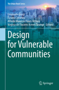 Design for Vulnerable Communities (The Urban Book Series)