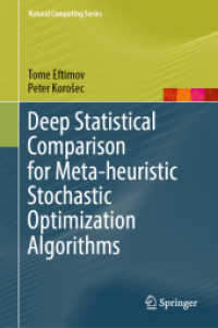 Deep Statistical Comparison for Meta-heuristic Stochastic Optimization Algorithms (Natural Computing Series) （2022）