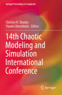 14th Chaotic Modeling and Simulation International Conference (Springer Proceedings in Complexity) （2022）