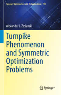 Turnpike Phenomenon and Symmetric Optimization Problems (Springer Optimization and Its Applications)