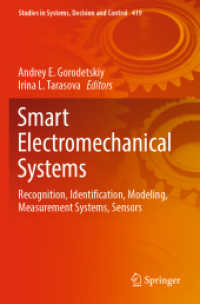 Smart Electromechanical Systems : Recognition, Identification, Modeling, Measurement Systems, Sensors (Studies in Systems, Decision and Control)