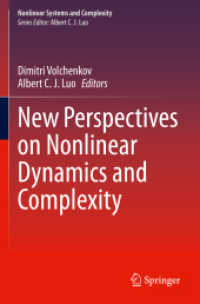 New Perspectives on Nonlinear Dynamics and Complexity (Nonlinear Systems and Complexity)