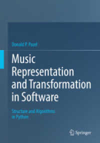 Music Representation and Transformation in Software : Structure and Algorithms in Python