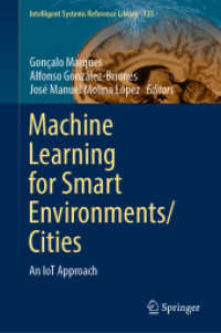 Machine Learning for Smart Environments/Cities : An IoT Approach (Intelligent Systems Reference Library)