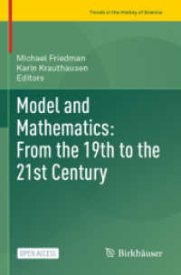 Model and Mathematics: from the 19th to the 21st Century (Trends in the History of Science)