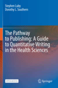 The Pathway to Publishing: A Guide to Quantitative Writing in the Health Sciences （2022）