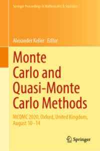 Monte Carlo and Quasi-Monte Carlo Methods : MCQMC 2020, Oxford, United Kingdom, August 10-14 (Springer Proceedings in Mathematics & Statistics)