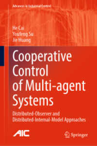 Cooperative Control of Multi-agent Systems : Distributed-Observer and Distributed-Internal-Model Approaches (Advances in Industrial Control)