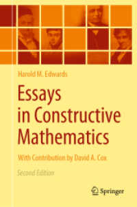 Essays in Constructive Mathematics （2ND）