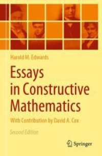 Essays in Constructive Mathematics （2ND）
