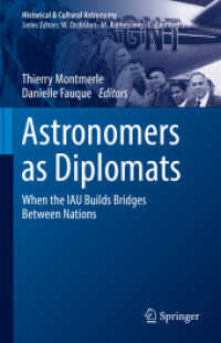 外交官としての天文学者：国家間の架け橋となった国際天文学連合（IAU）<br>Astronomers as Diplomats : When the IAU Builds Bridges between Nations (Historical & Cultural Astronomy)