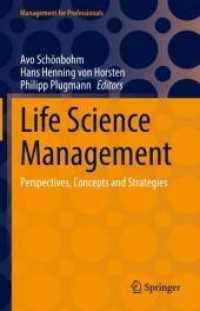 Life Science Management : Perspectives, Concepts and Strategies (Management for Professionals)
